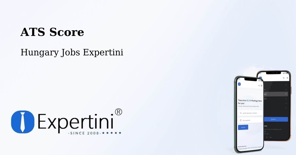 Resume ATS Score & Job Description Match Tool – Csép - Hungary Jobs Expertini